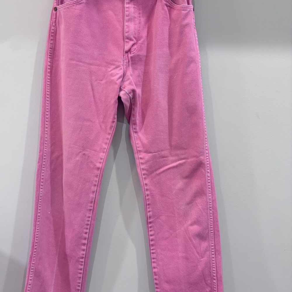 Vintage Pink Wranglers/ Pink Denim